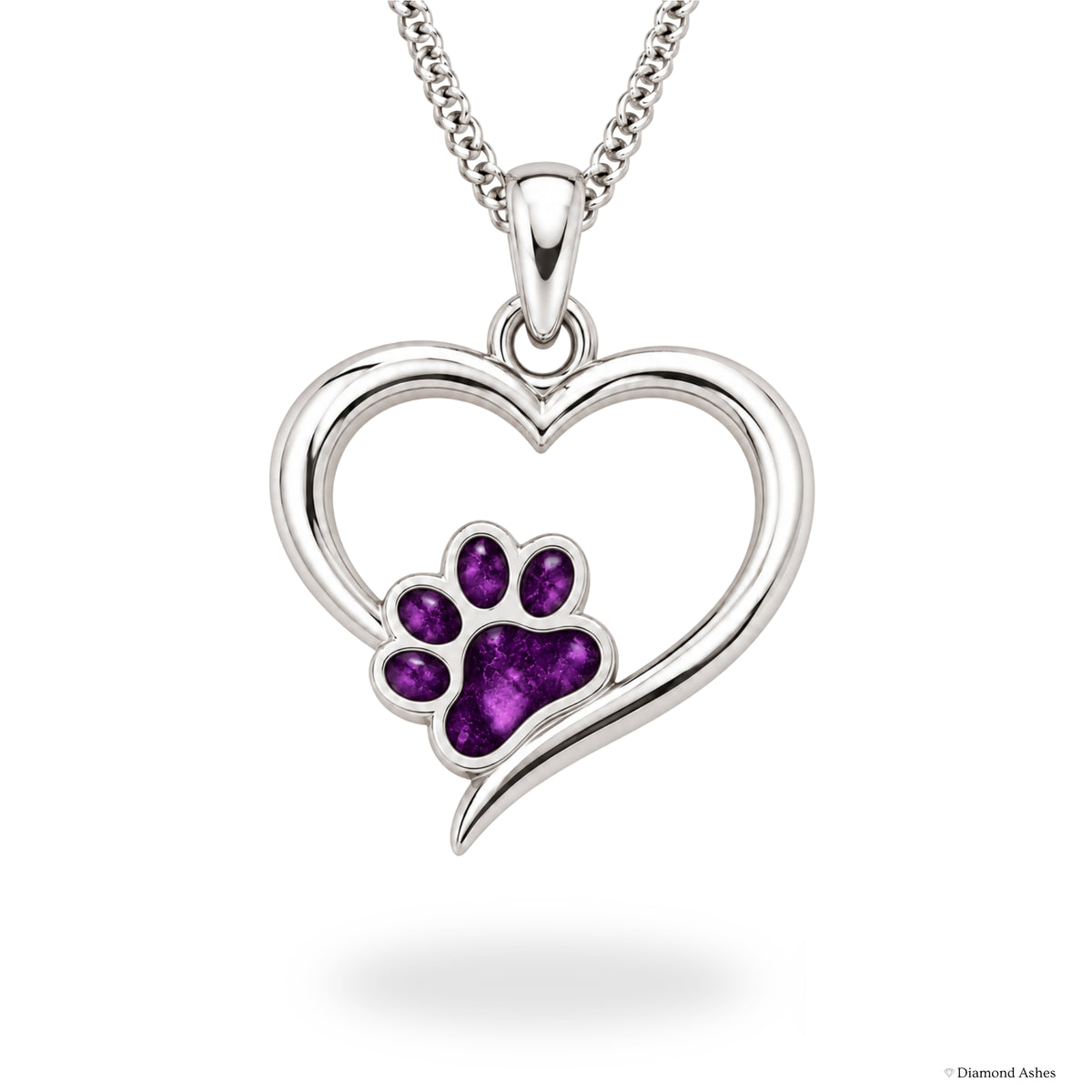 Paw Heart Necklace