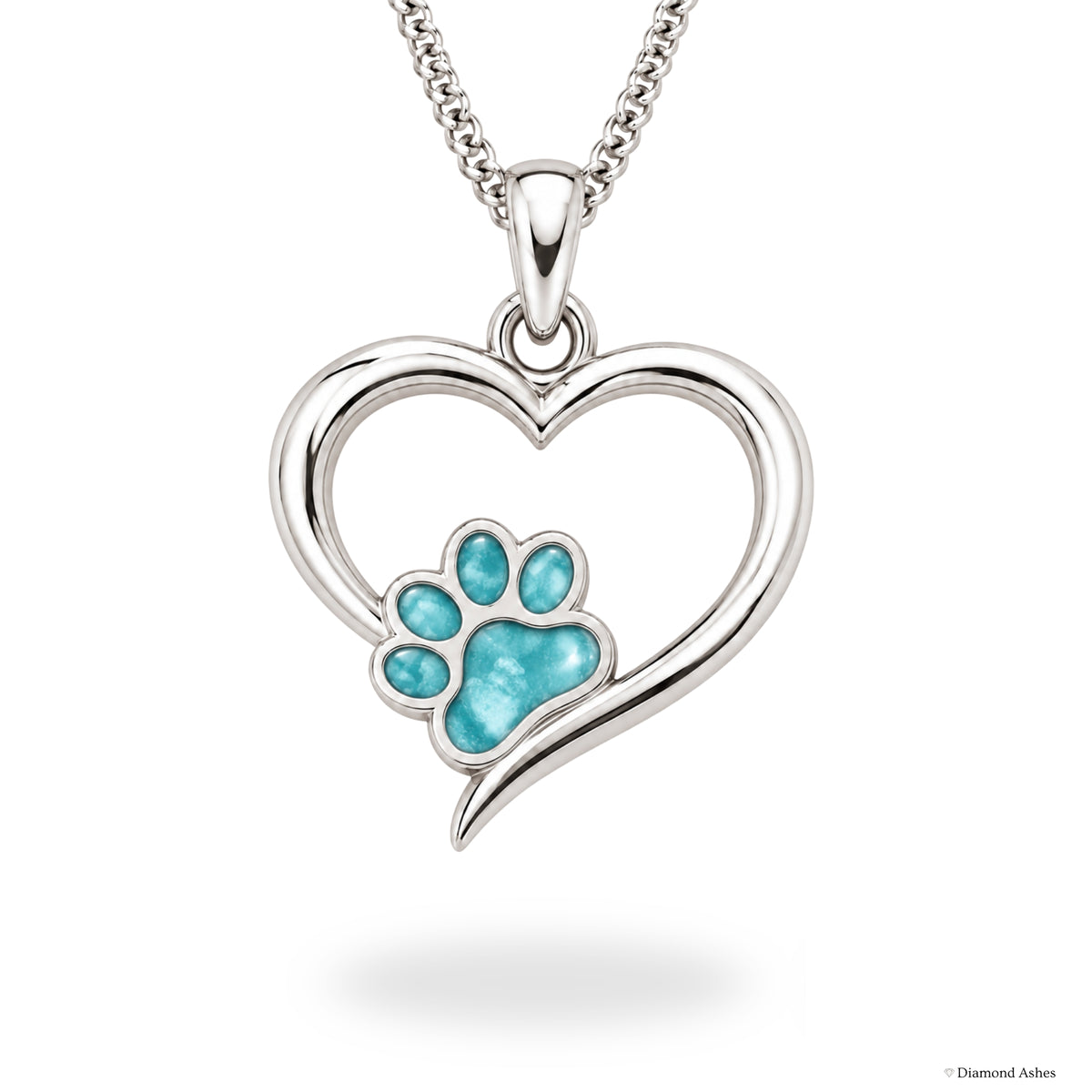 Paw Heart Necklace