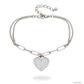 Heart Link Bracelet