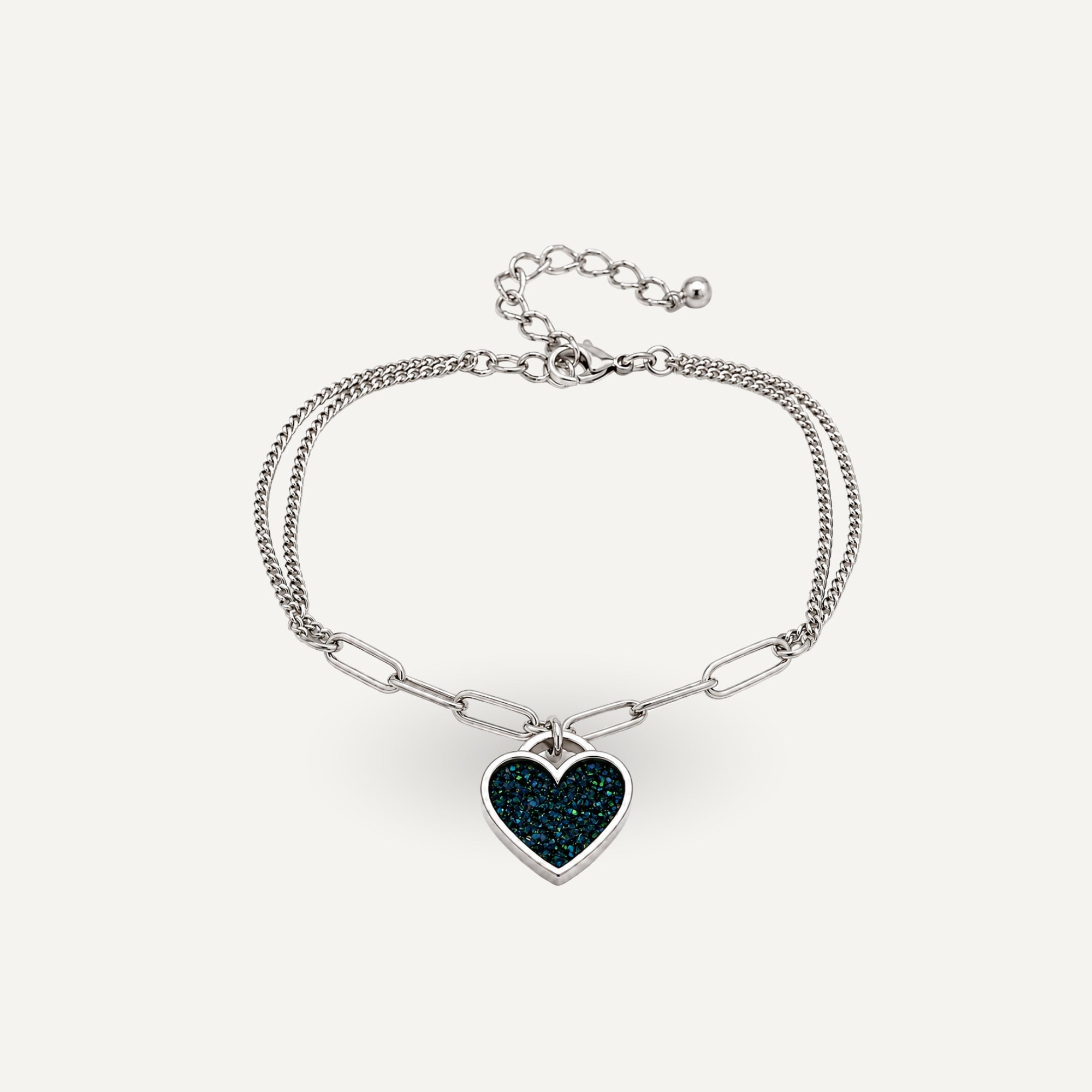 Heart Link Bracelet