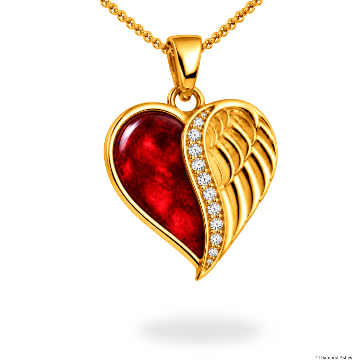 Heart Wing Necklace