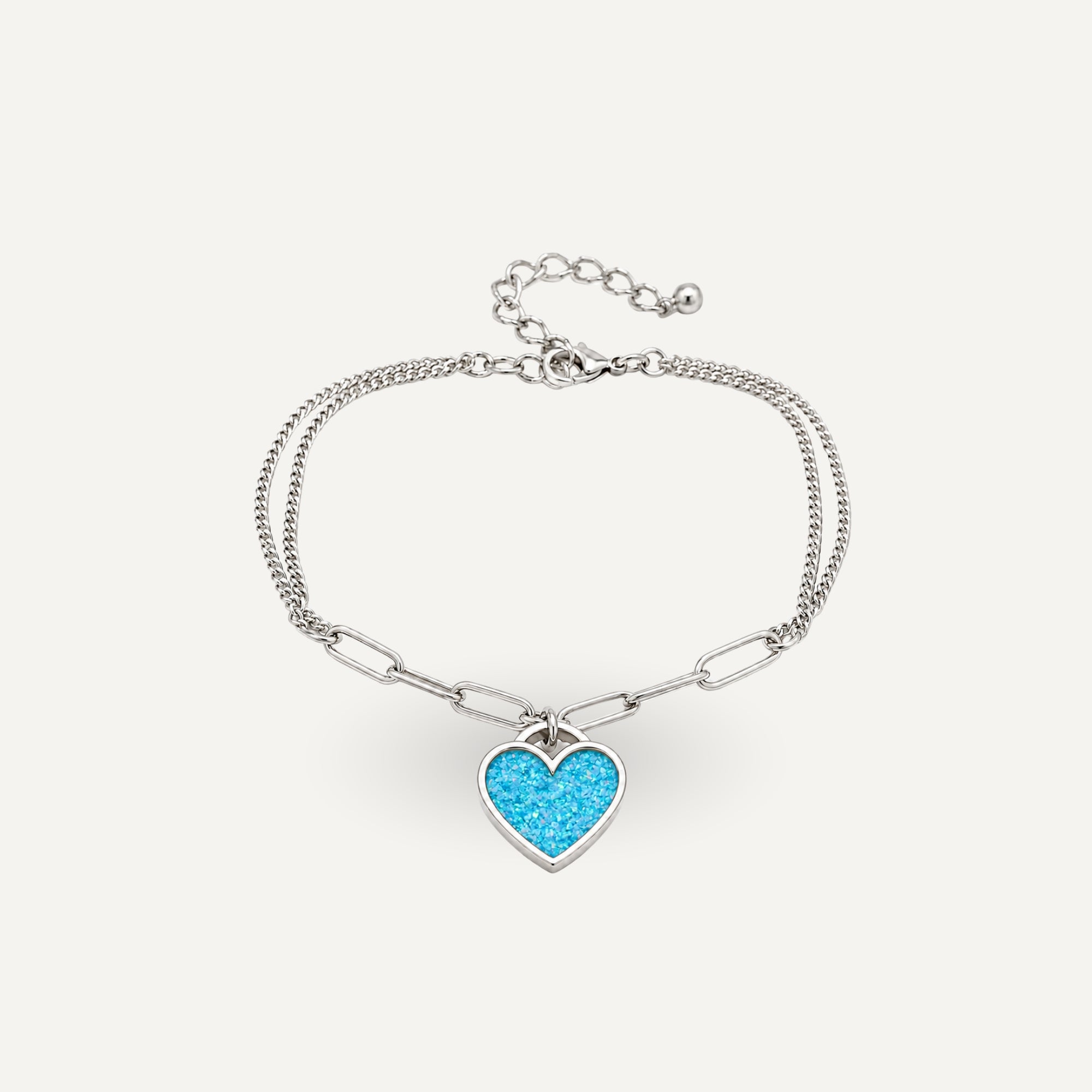 Heart Link Bracelet
