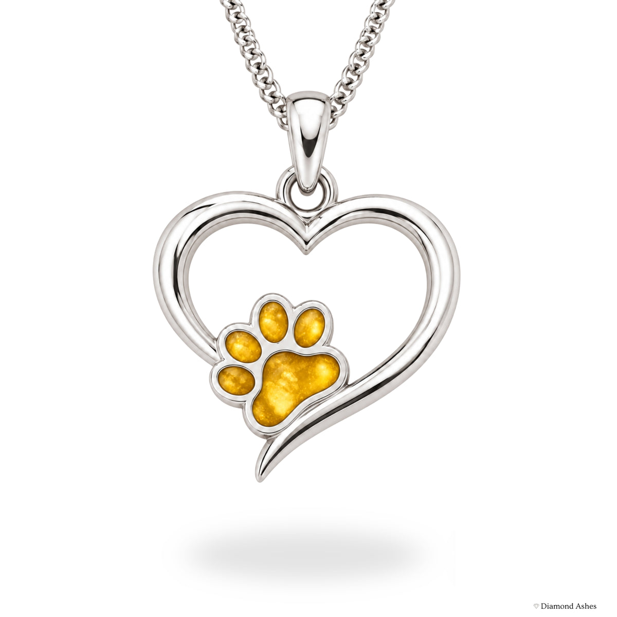 Paw Heart Necklace