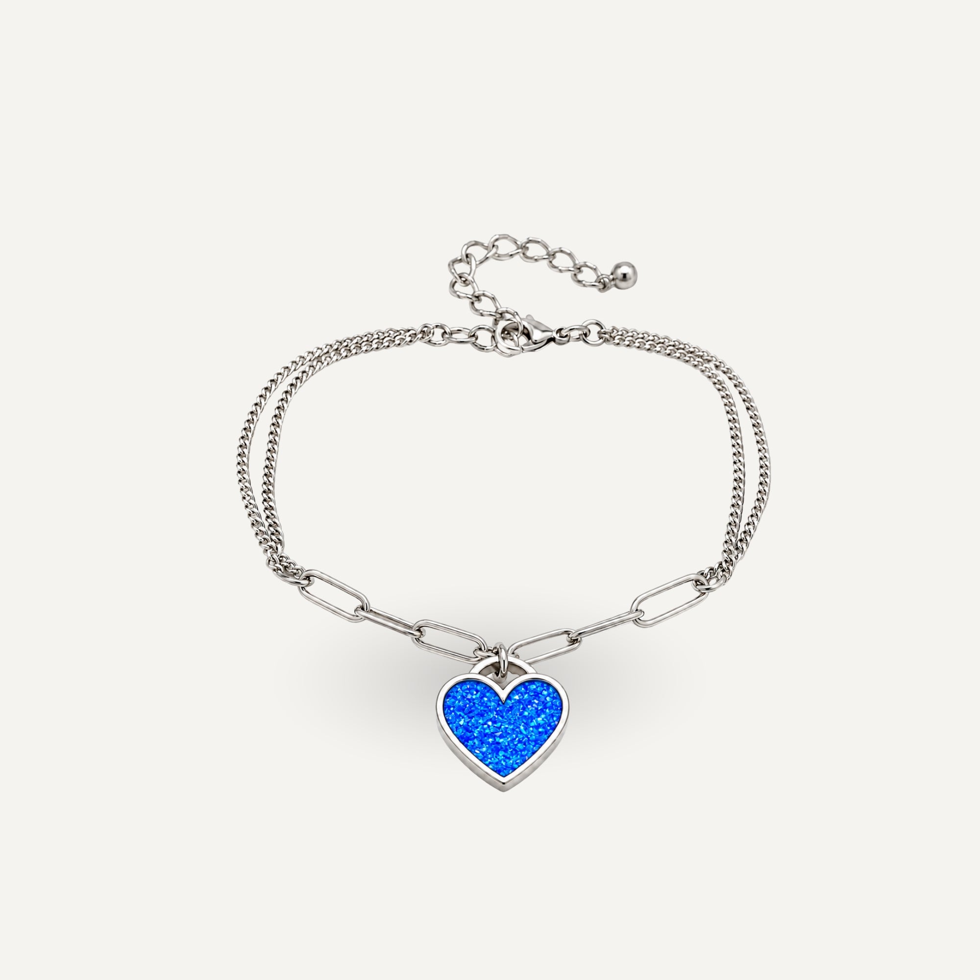 Heart Link Bracelet
