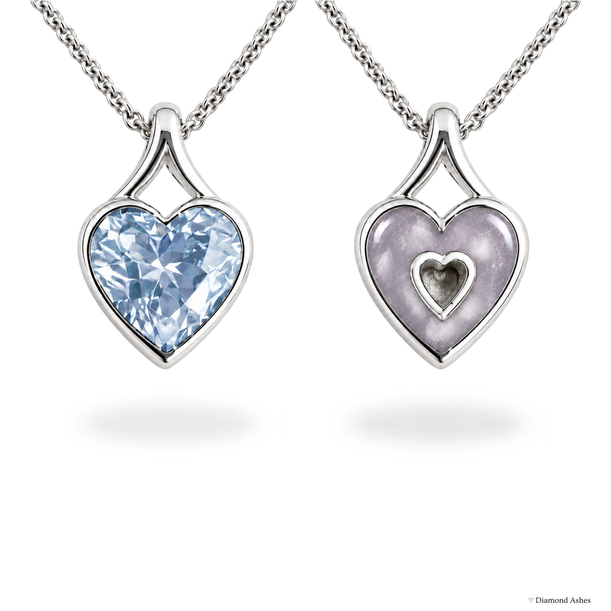 Heart Hidden Ashes Necklace