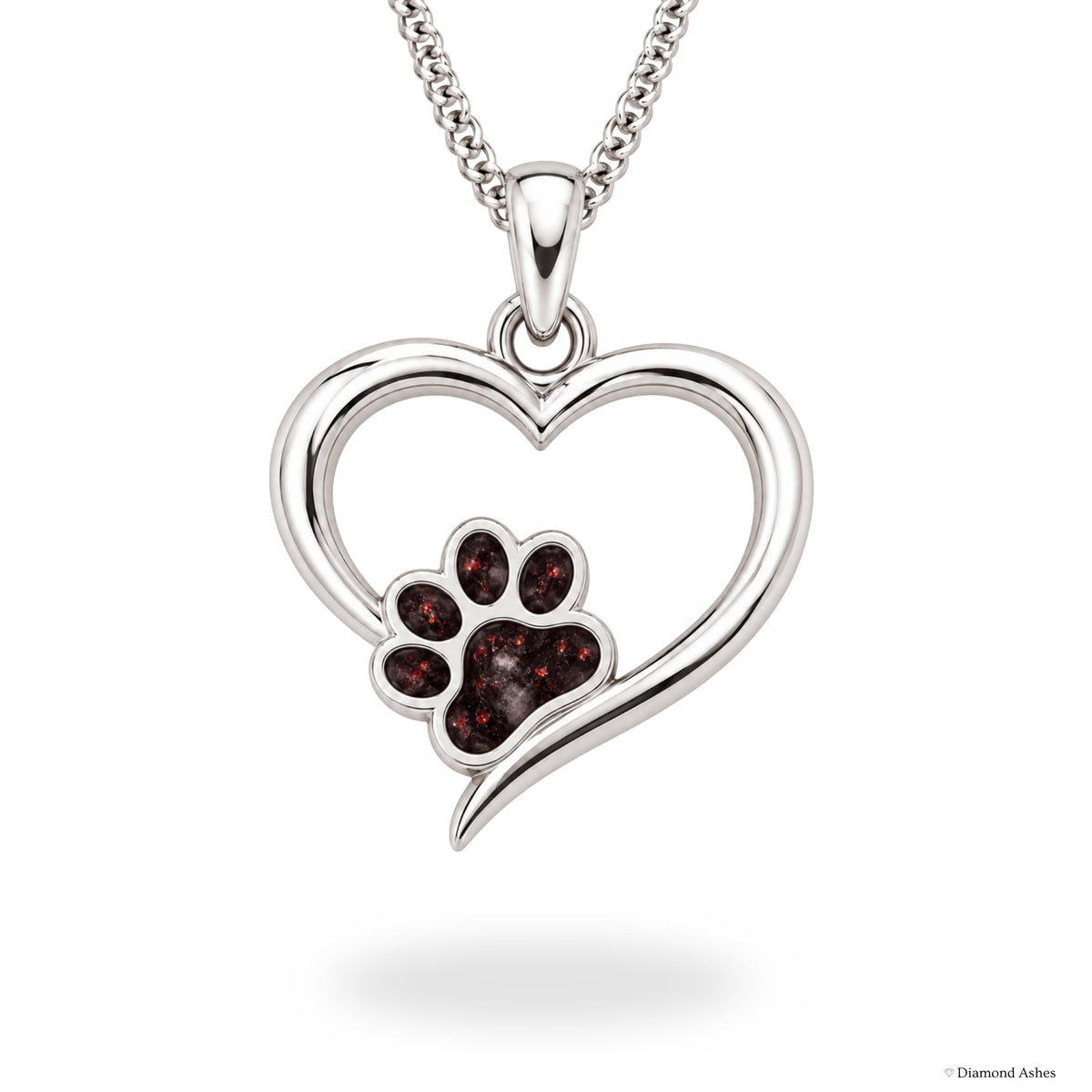 Paw Heart Necklace