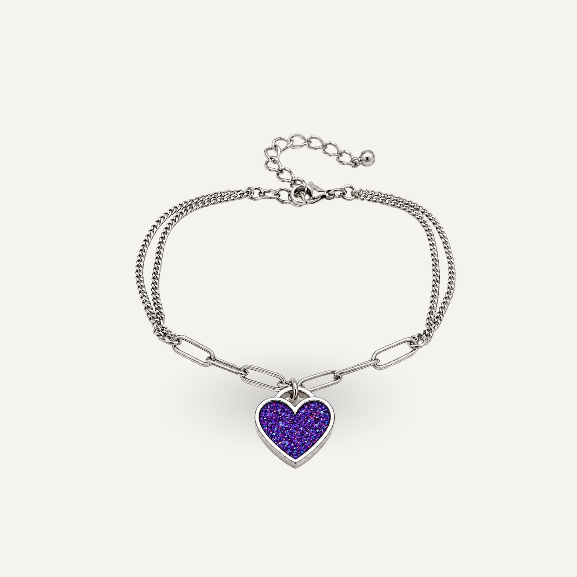 Heart Link Bracelet