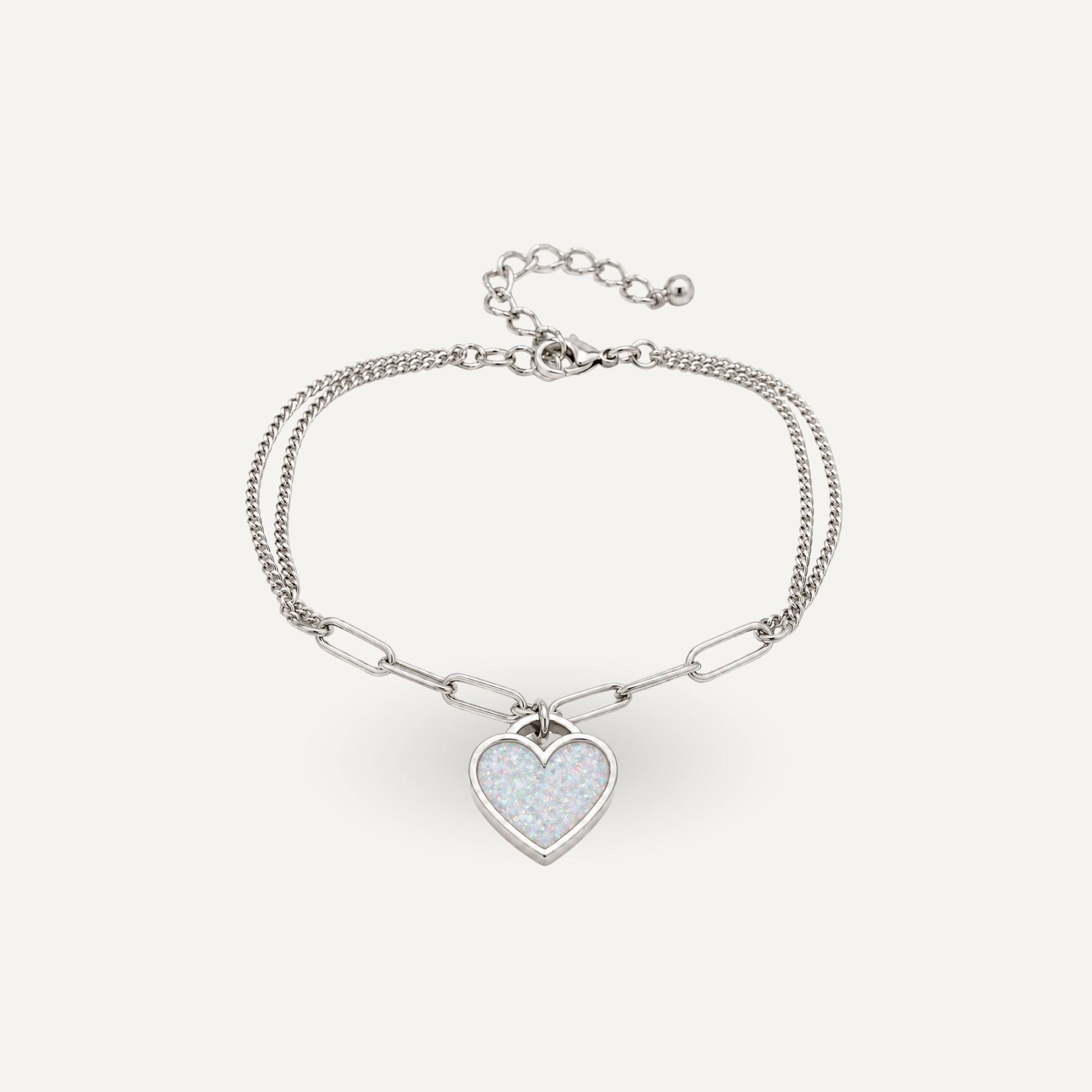 Heart Link Bracelet