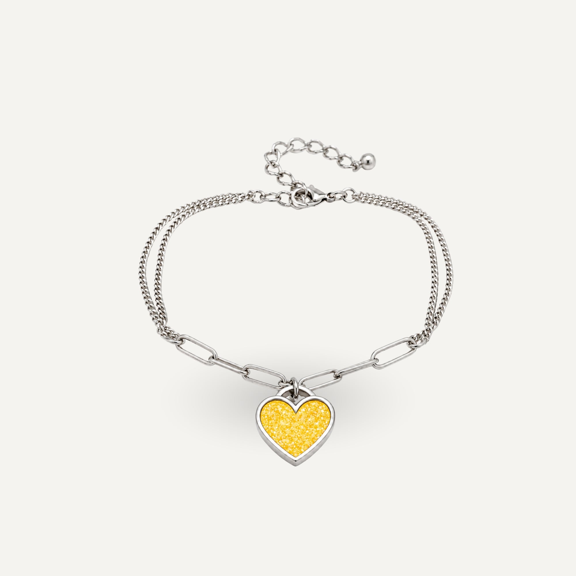 Heart Link Bracelet