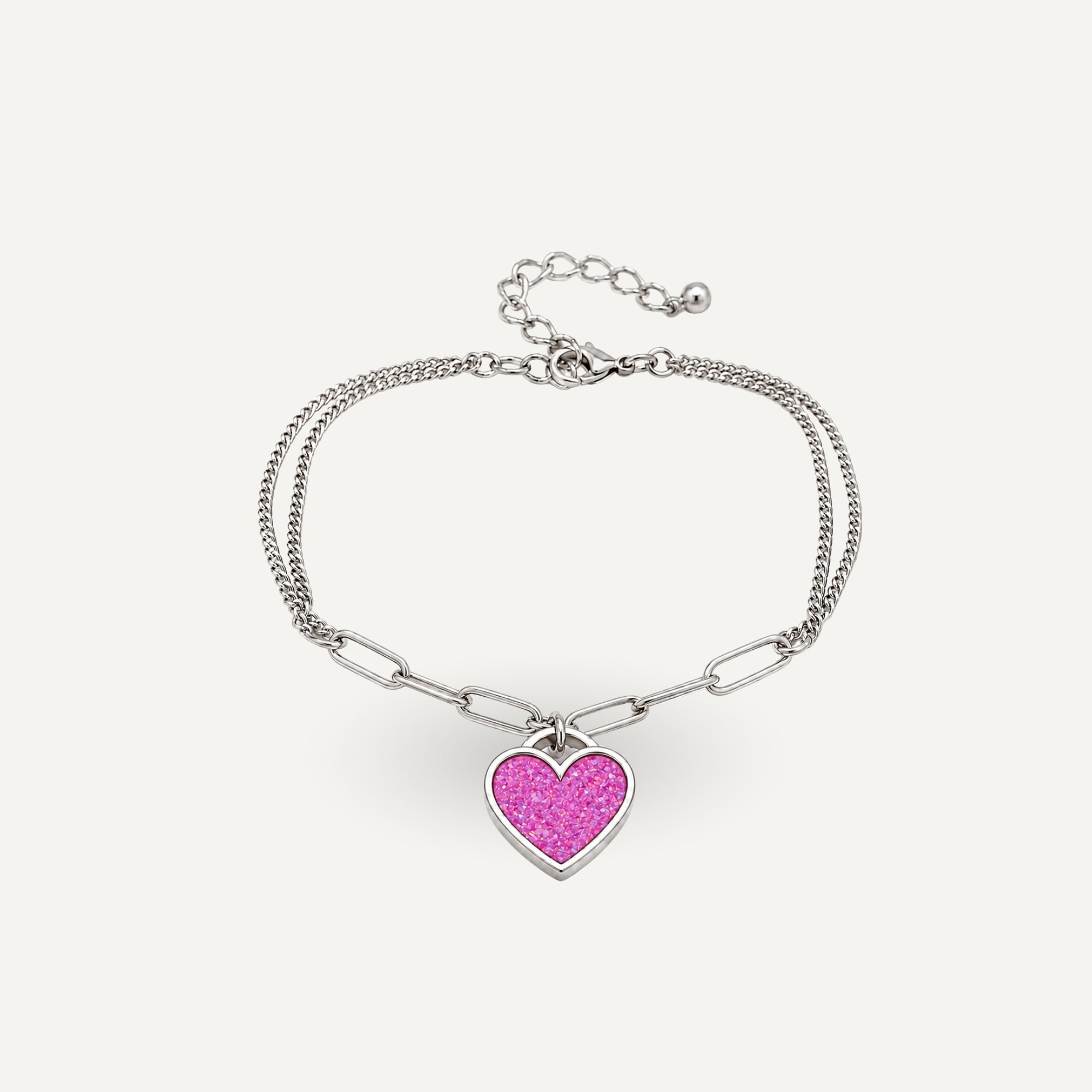 Heart Link Bracelet