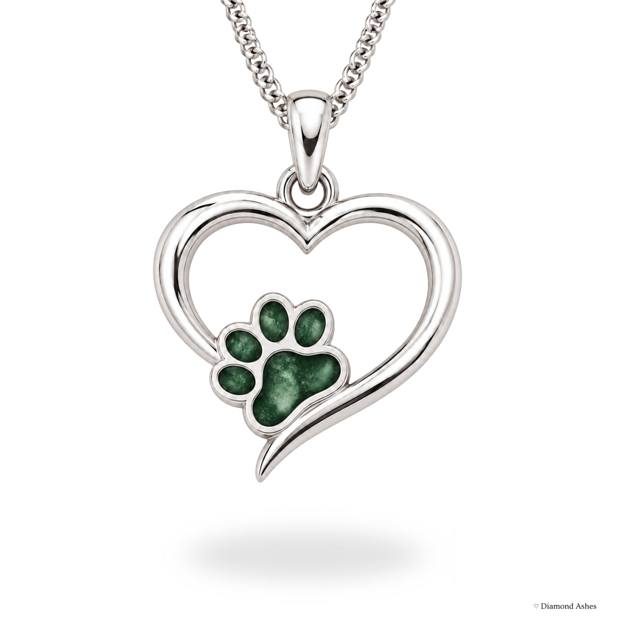 Paw Heart Necklace