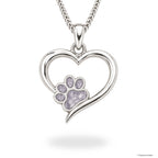 Paw Heart Necklace