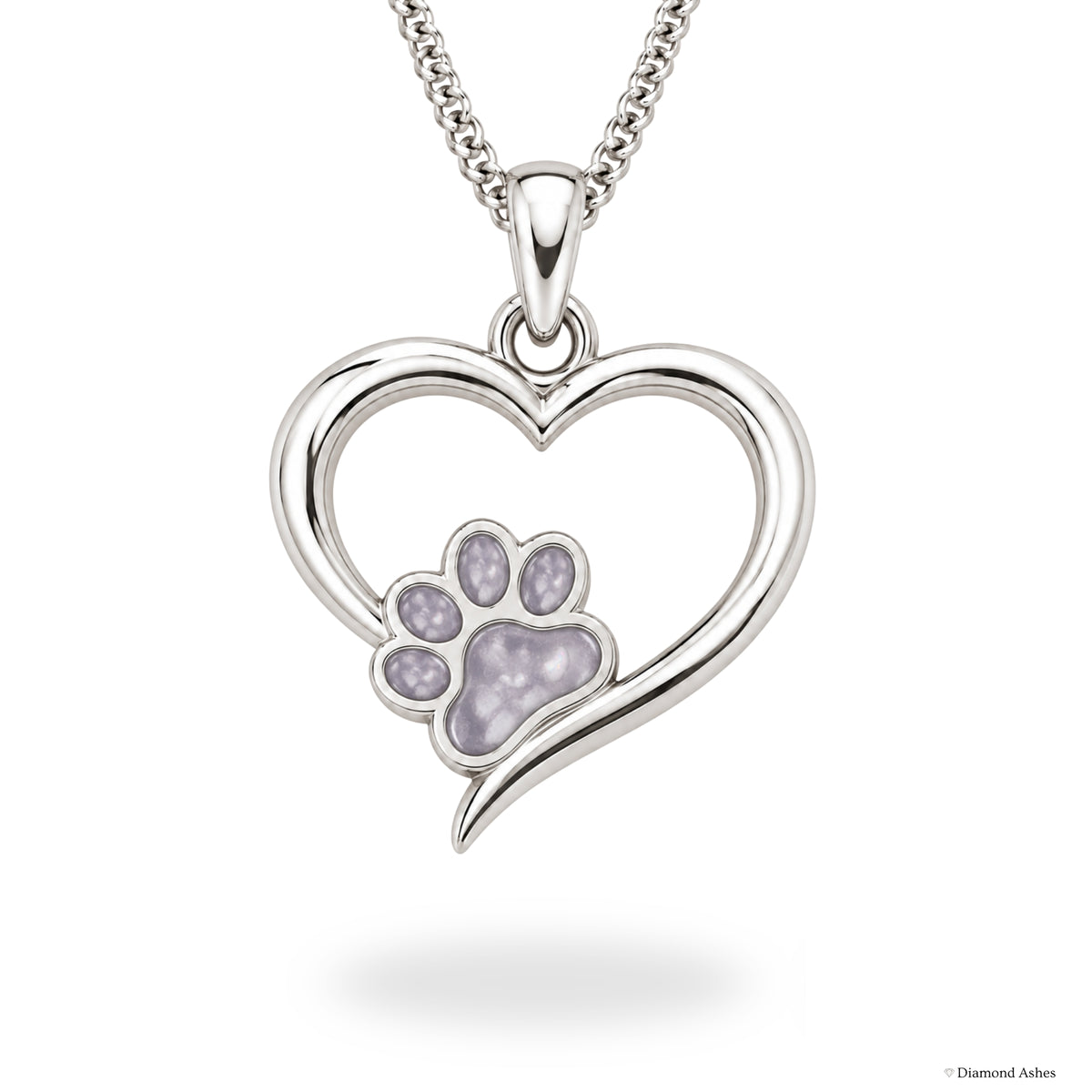 Paw Heart Necklace