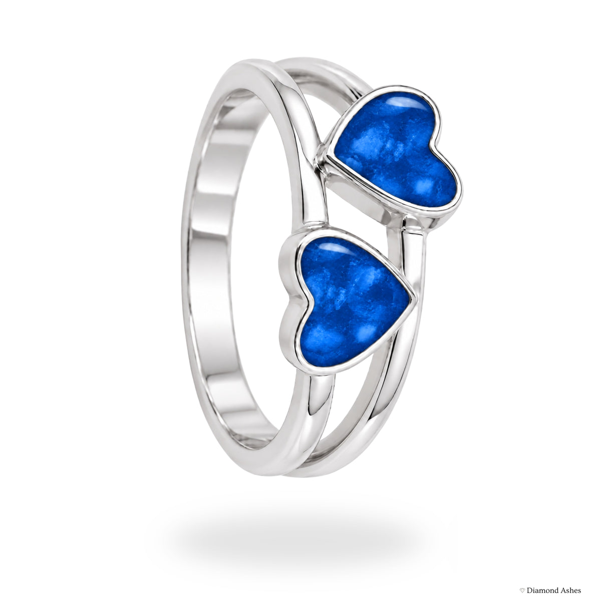 Twin Heart Ring