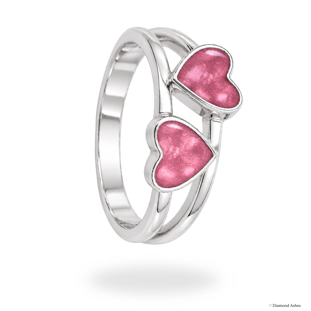 Twin Heart Ring