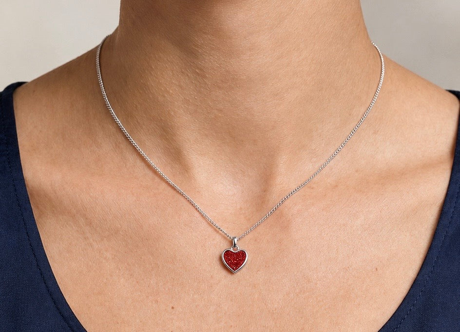 Remembrance Heart Necklace